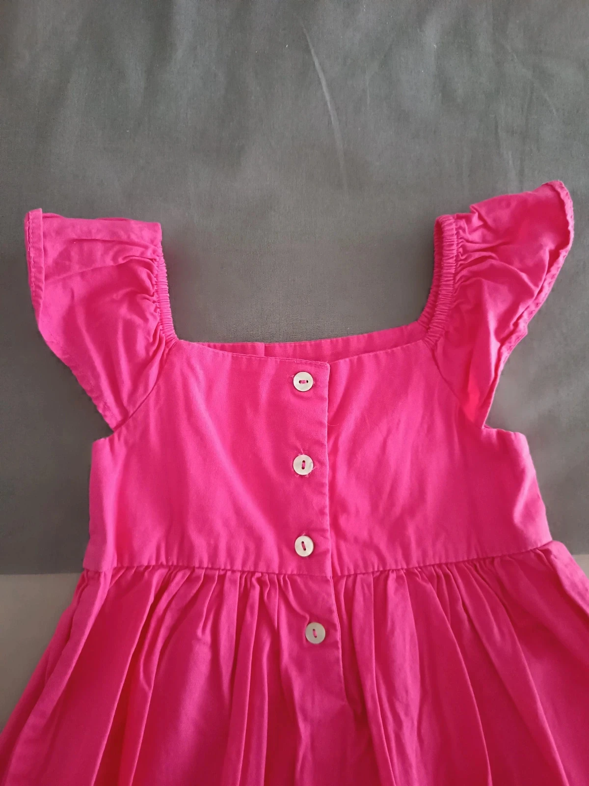 Robe/jupe/vestido/jurk rose fuchsia à lacet de Zippy 9-12 mois – photo 7